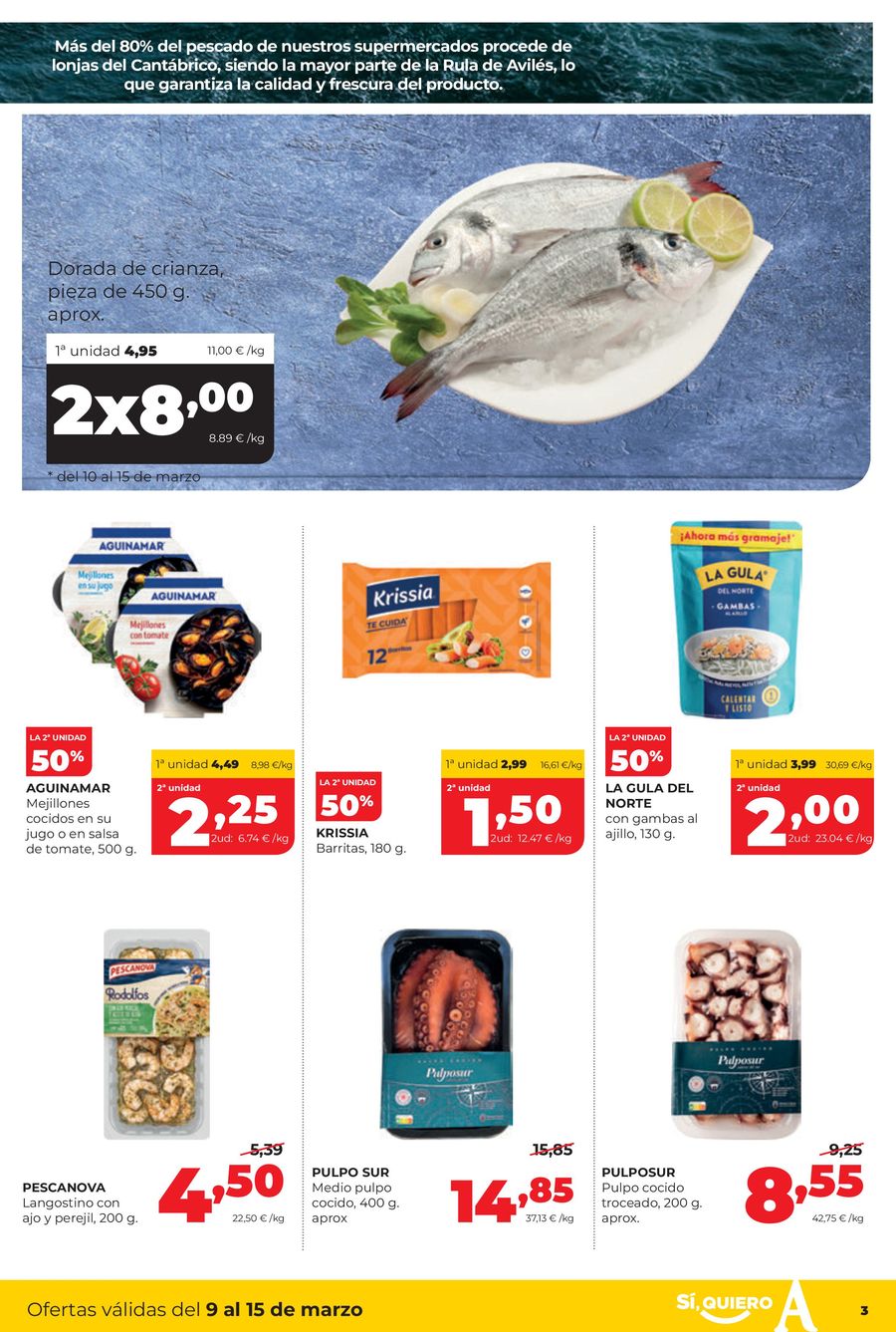 Ofertas de ‎Alimerka Supermercados‎ España de 9 marzo a 15 marzo 2026 Ofertas semanales