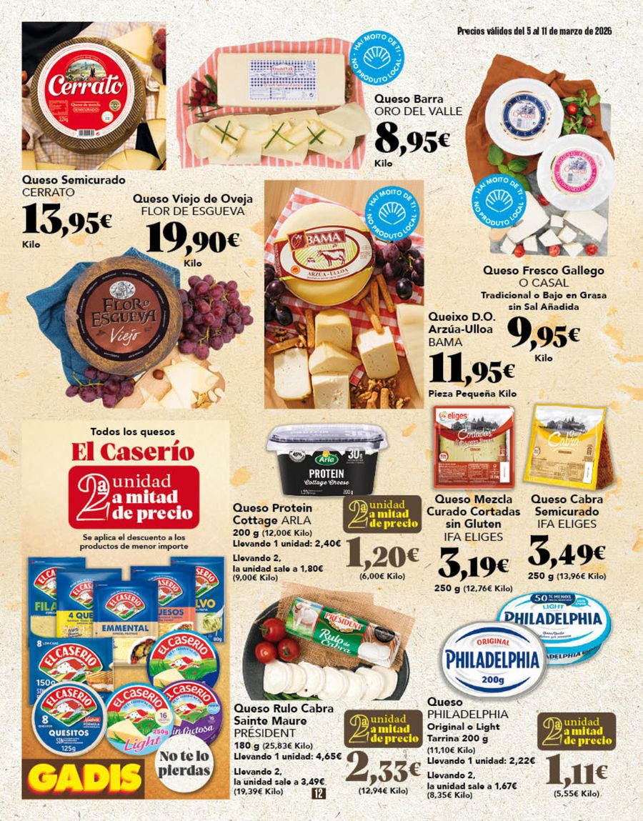 GADIS Spain offers from 5 March to 11 March 2026 New prices?