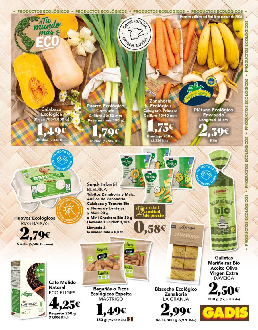 GADIS Spain offers from 5 March to 11 March 2026 New prices?