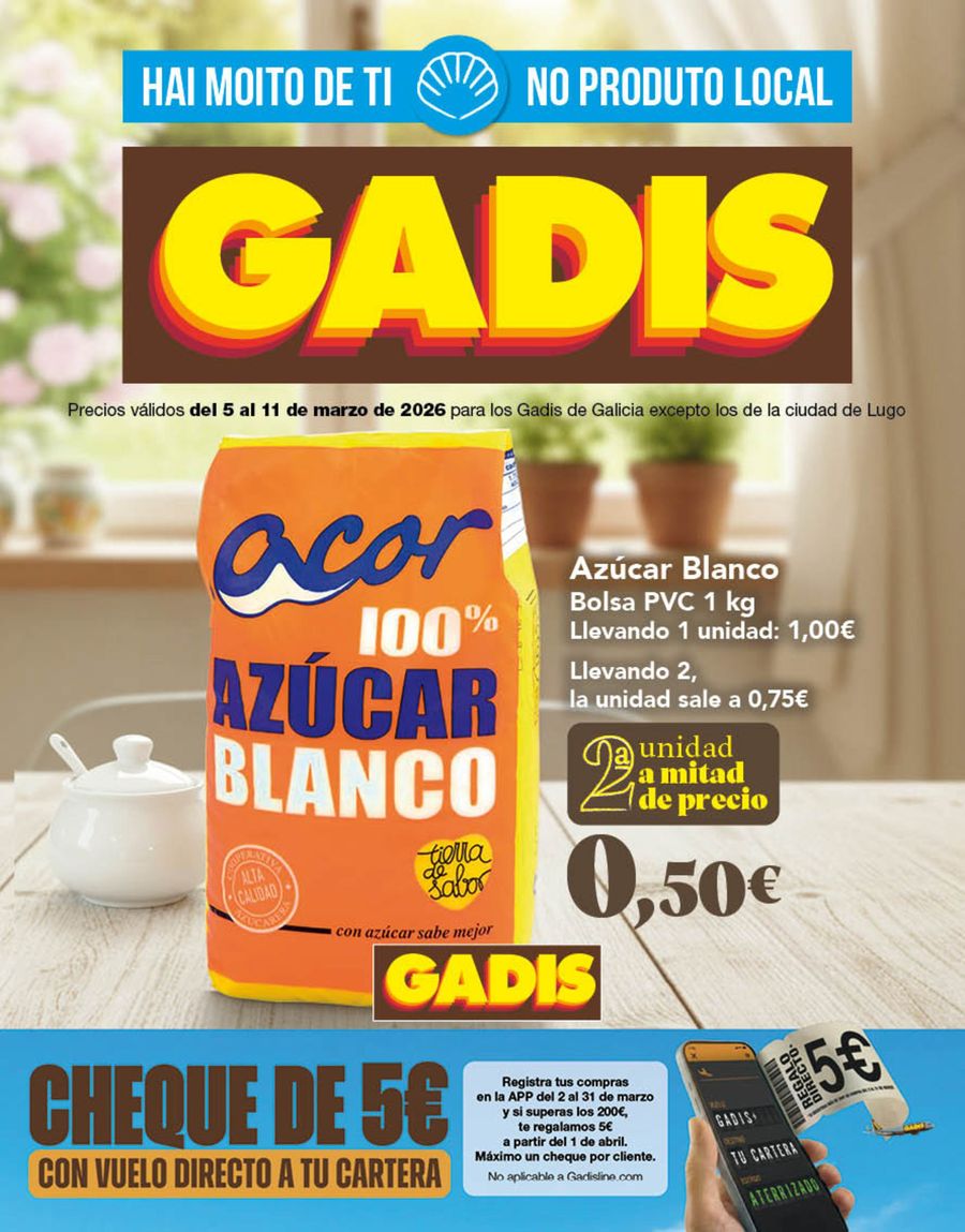 Offres GADIS Espagne de 5 mars à 11 mars 2026 Nouveaux tarifs? - GADIS - Espagne - 5 mars 2026 – 11 mars 2026 - Page 1