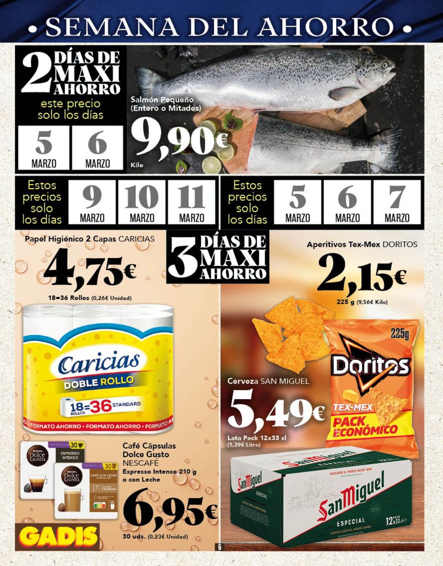 GADIS Spain offers from 5 March to 11 March 2026 New prices?