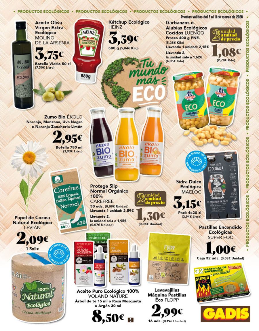 GADIS Spain offers from 5 March to 11 March 2026 New prices?