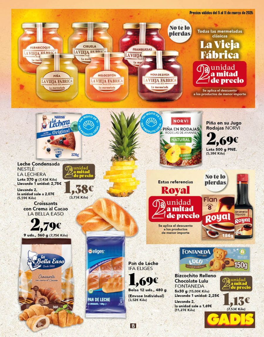 GADIS Spain offers from 5 March to 11 March 2026 New prices?