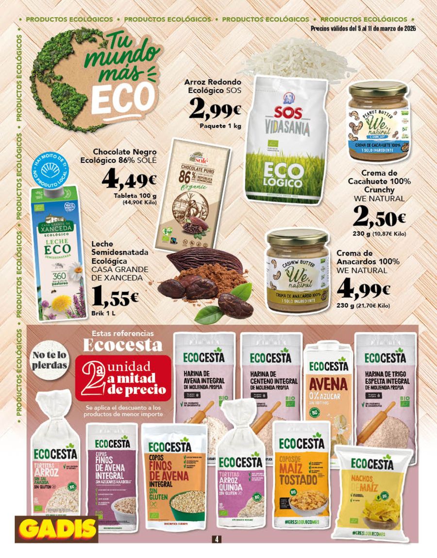 GADIS Spain offers from 5 March to 11 March 2026 New prices?