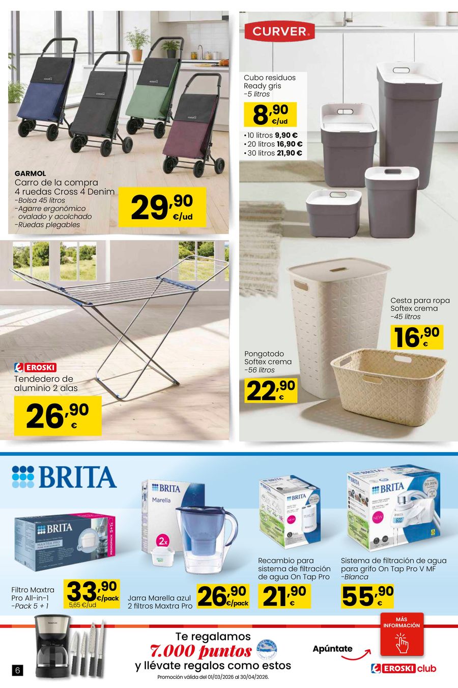 Ofertas de Eroski España de 5 marzo a 25 marzo 2026 Oh! Qué agusto