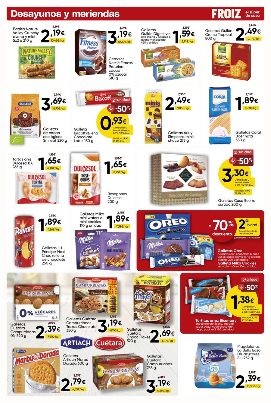 Froiz Spain offers from 4 March to 24 March 2026 March Deals