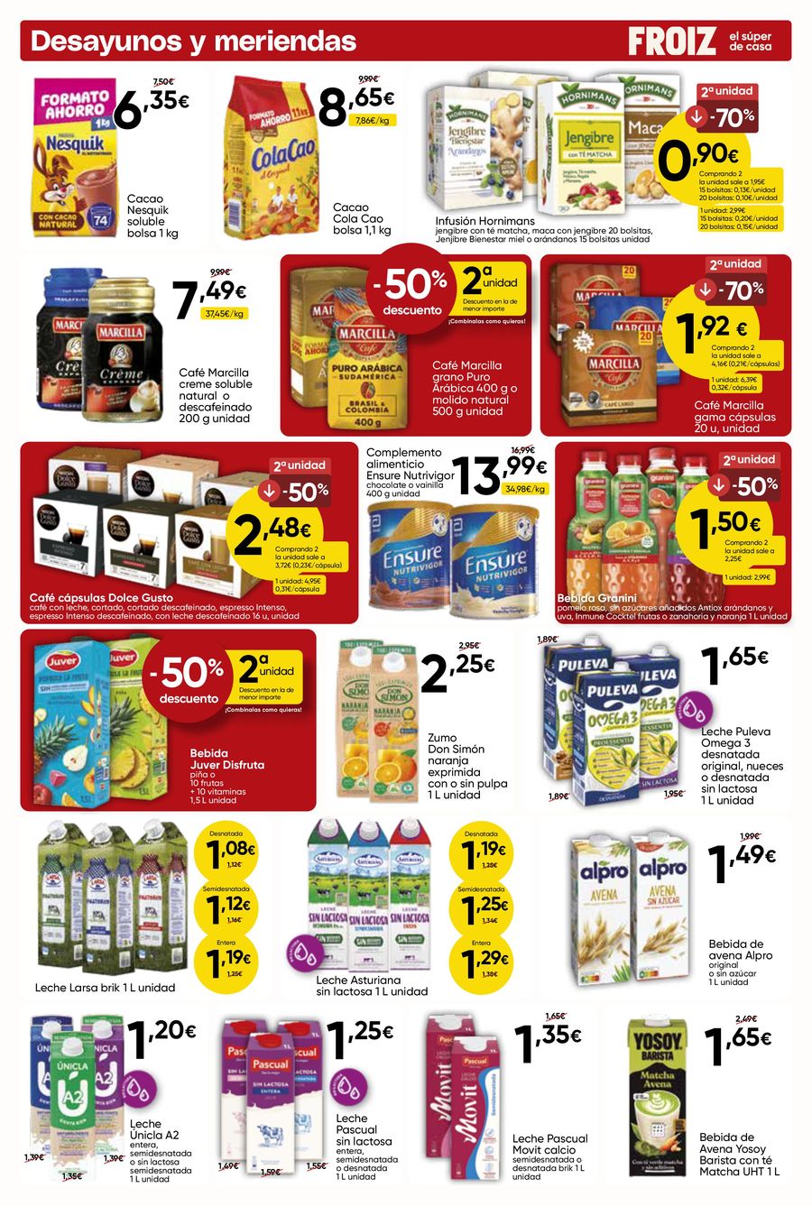 Froiz Spain offers from 4 March to 24 March 2026 March Deals