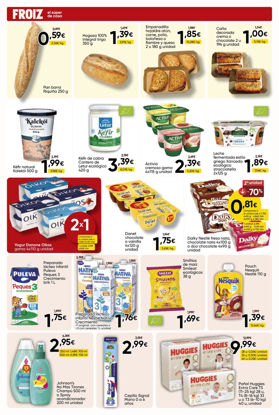 Froiz Spain offers from 4 March to 24 March 2026 March Deals