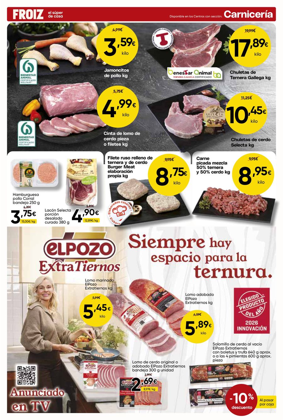 Froiz Spain offers from 4 March to 24 March 2026 March Deals
