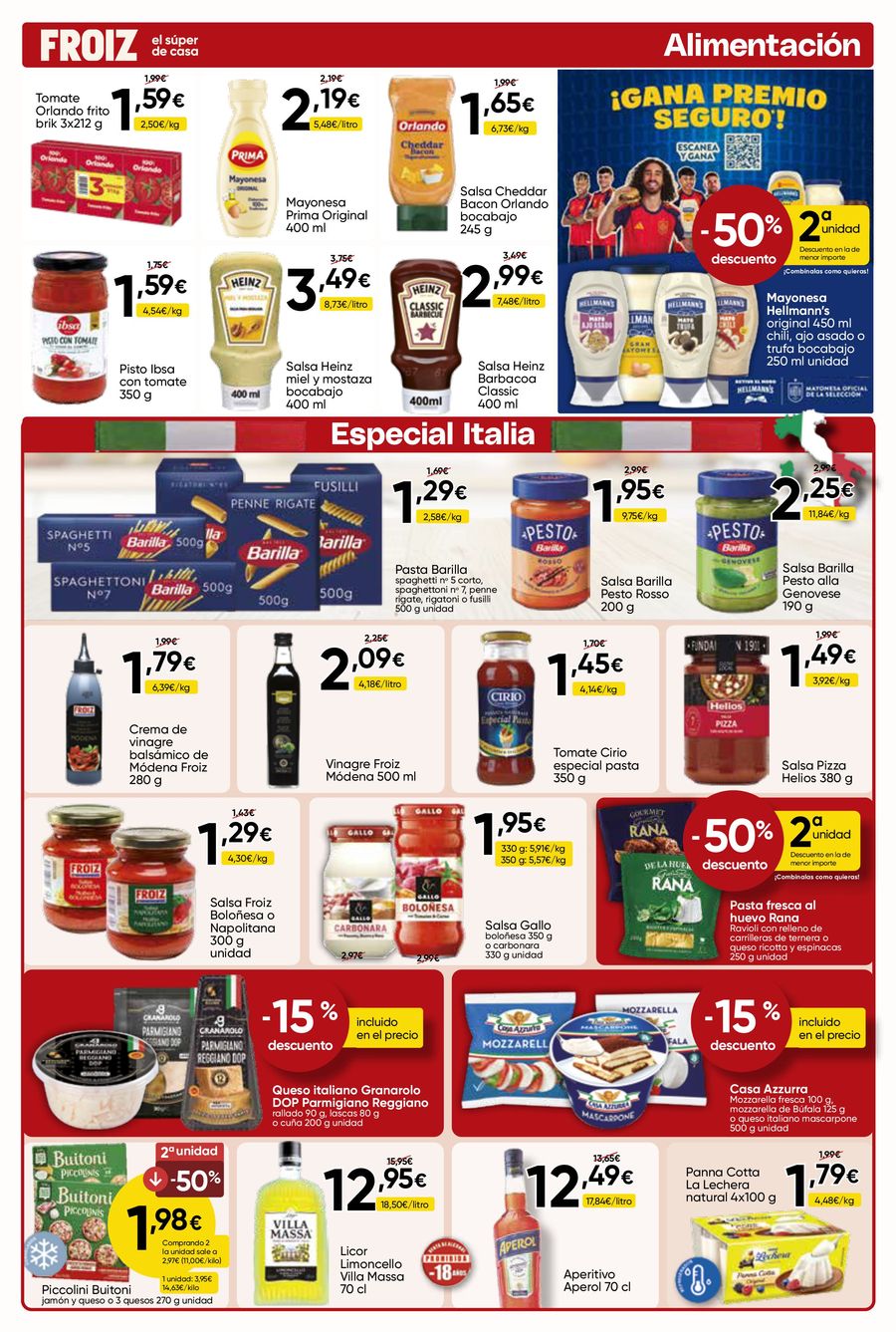 Froiz Spain offers from 4 March to 24 March 2026 March Deals