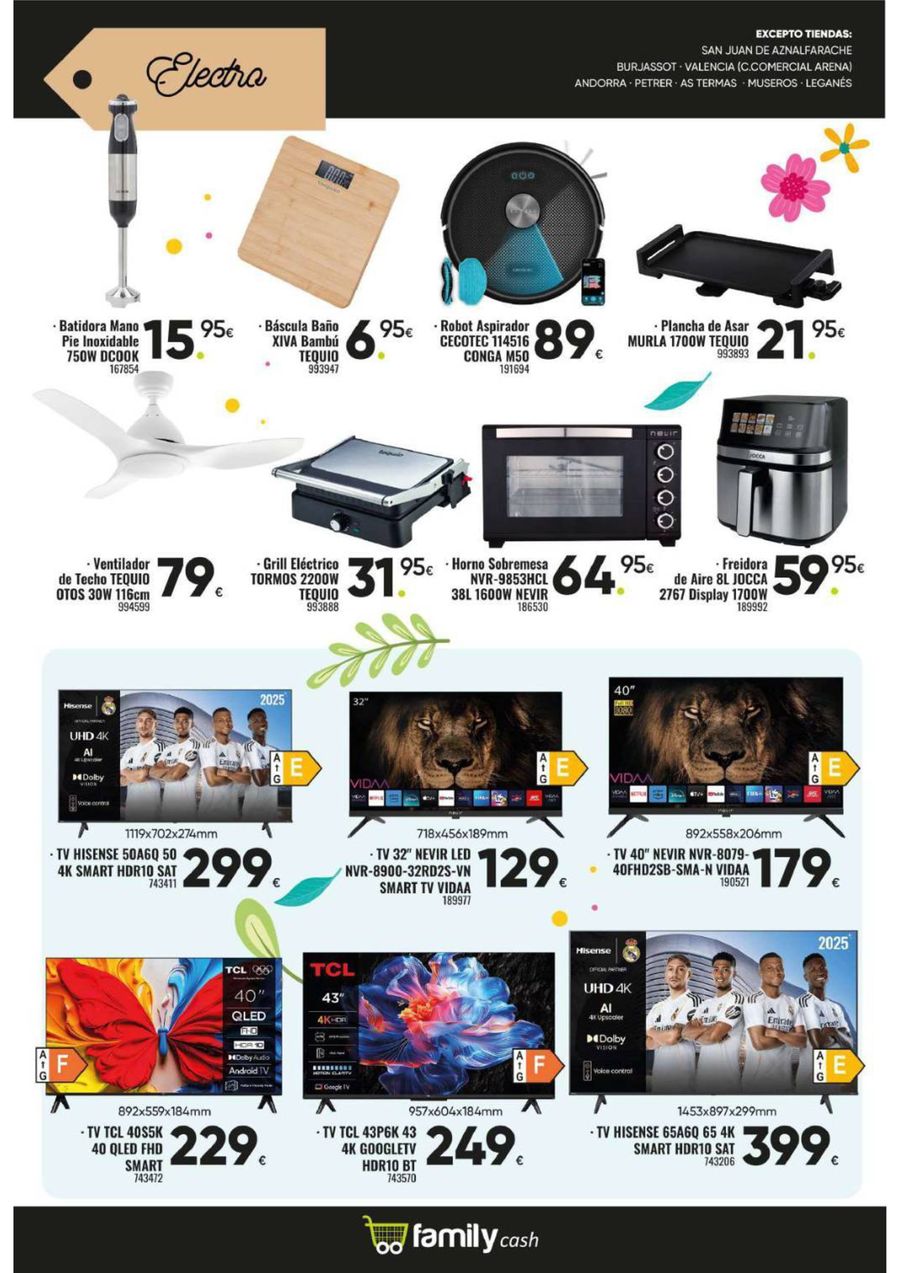 Ofertas de Supermercado Family Cash España de 9 marzo a 29 marzo 2026 Folleto de descuentos