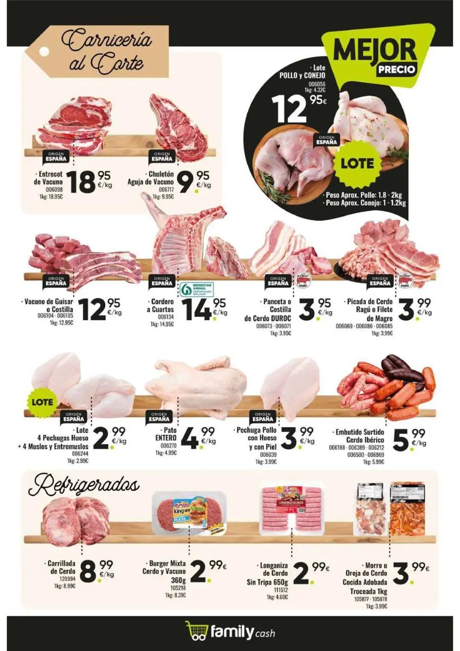 Ofertas de Supermercado Family Cash España de 9 marzo a 29 marzo 2026 Folleto de descuentos