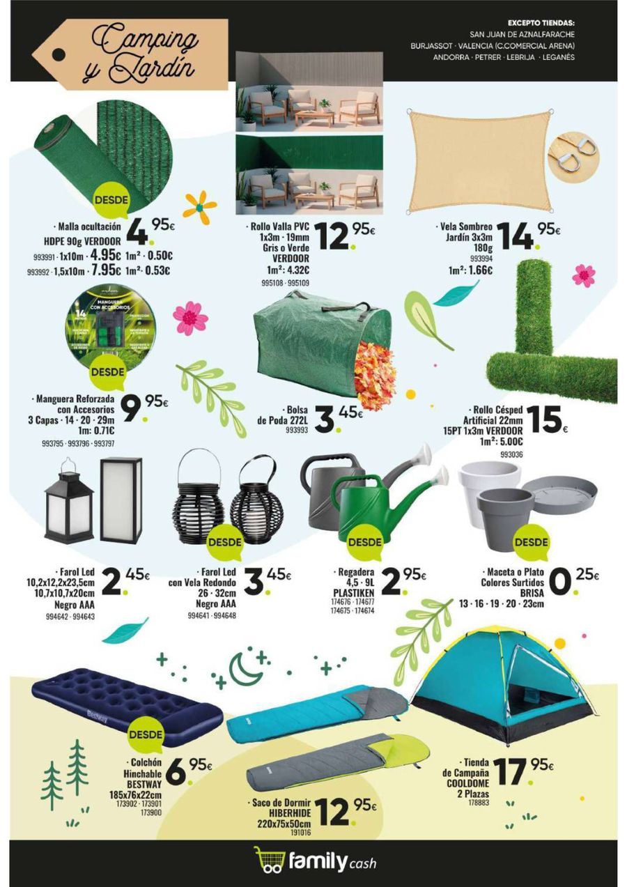 Ofertas de Supermercado Family Cash España de 9 marzo a 29 marzo 2026 Folleto de descuentos