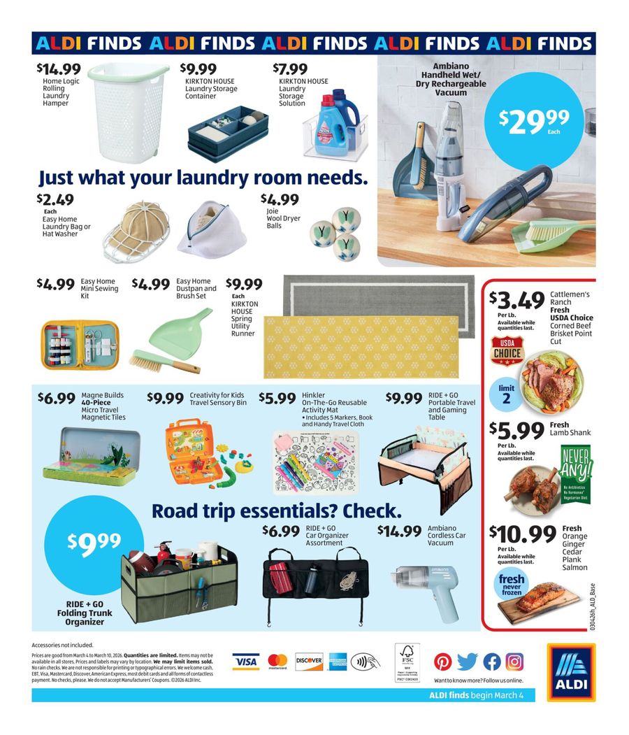 ALDI USA offers from 4 March to 10 March 2026 Weekly deals