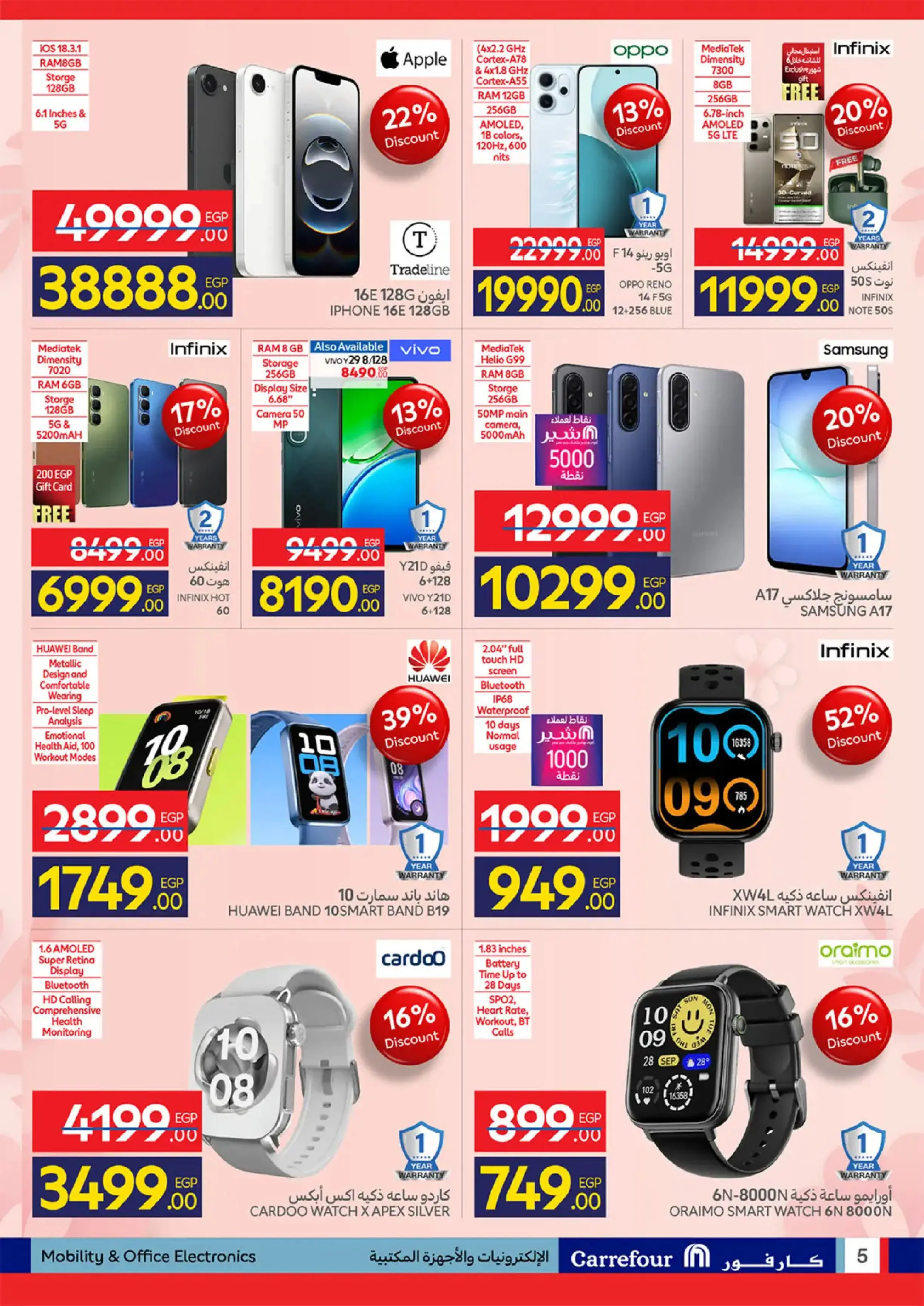 عروض كارفور مصر من 11 حتى ٢٣ مارس ٢٠٢٦ عروض عيد الأم