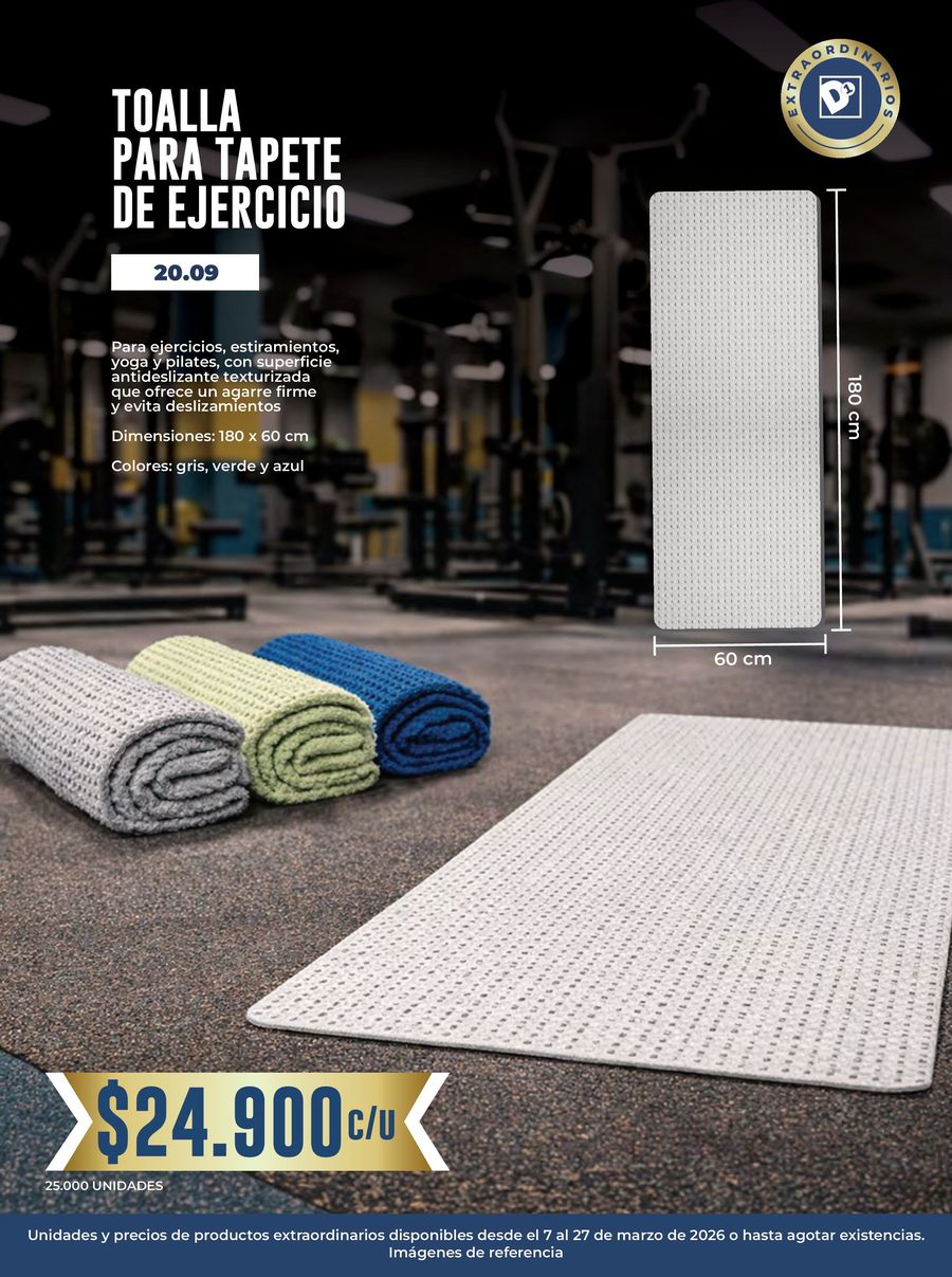 Ofertas de Tiendas D1 Colombia de 7 a 31 marzo 2026 TEMPORADA DE BIENESTAR Y DEPORTE