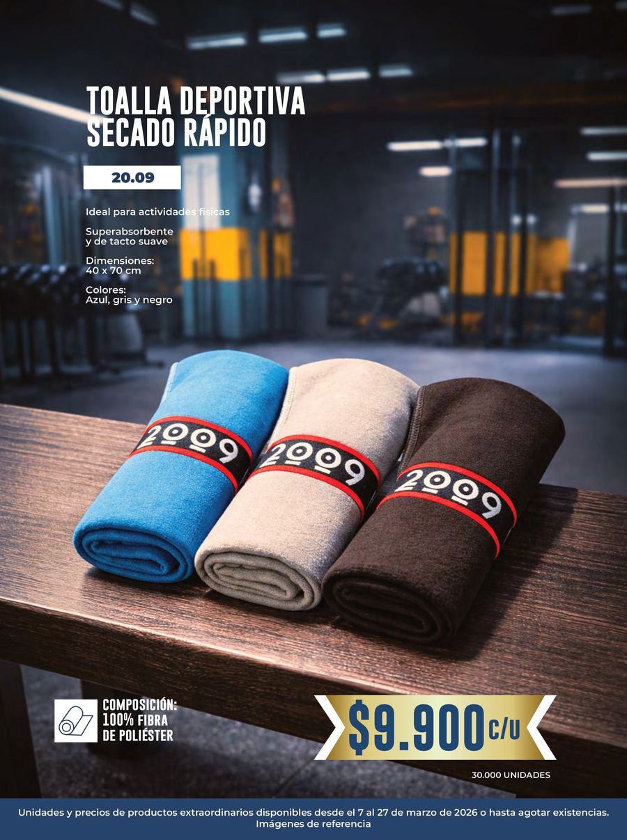 Ofertas de Tiendas D1 Colombia de 7 a 31 marzo 2026 TEMPORADA DE BIENESTAR Y DEPORTE