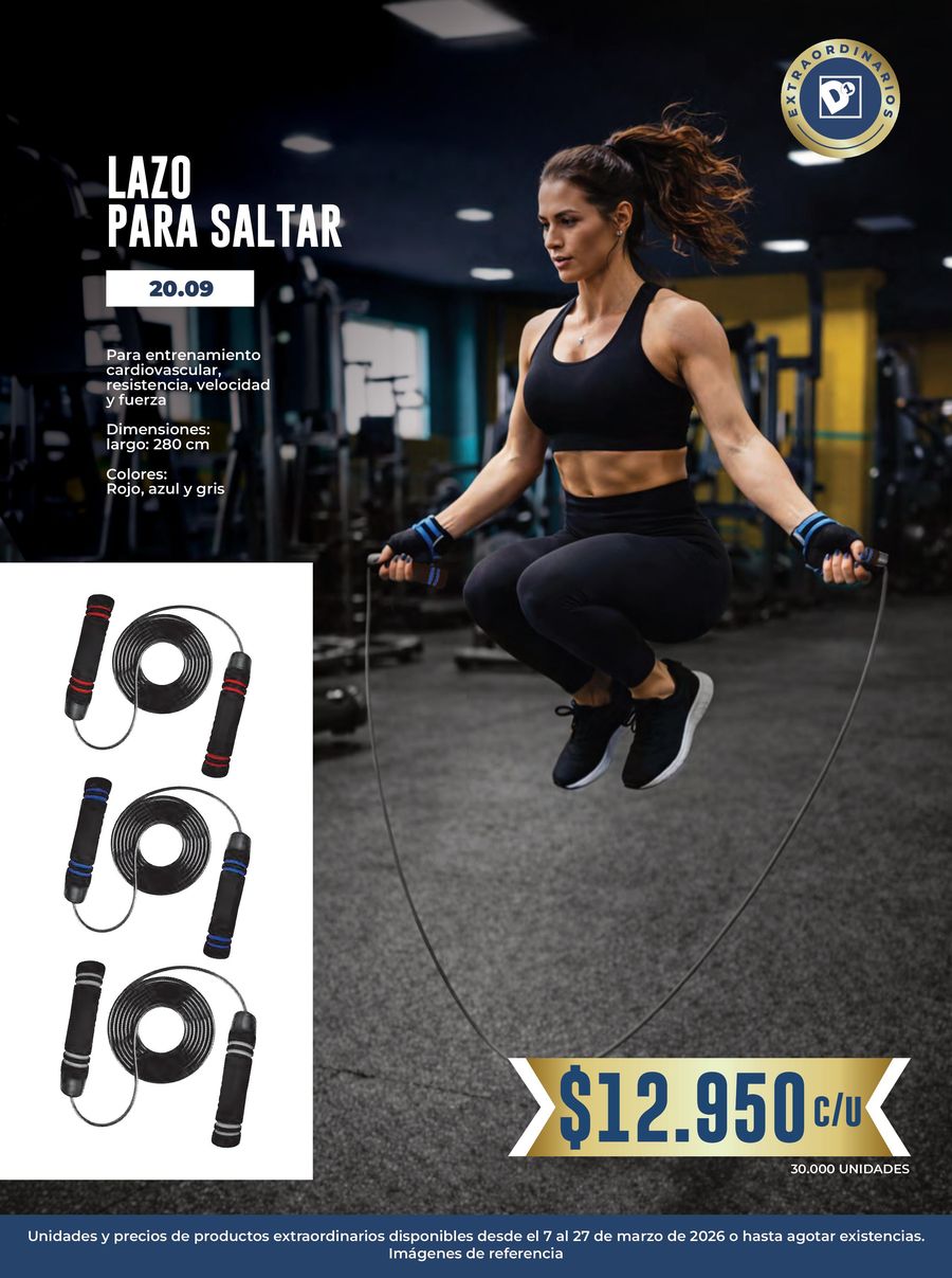 Ofertas de Tiendas D1 Colombia de 7 a 31 marzo 2026 TEMPORADA DE BIENESTAR Y DEPORTE