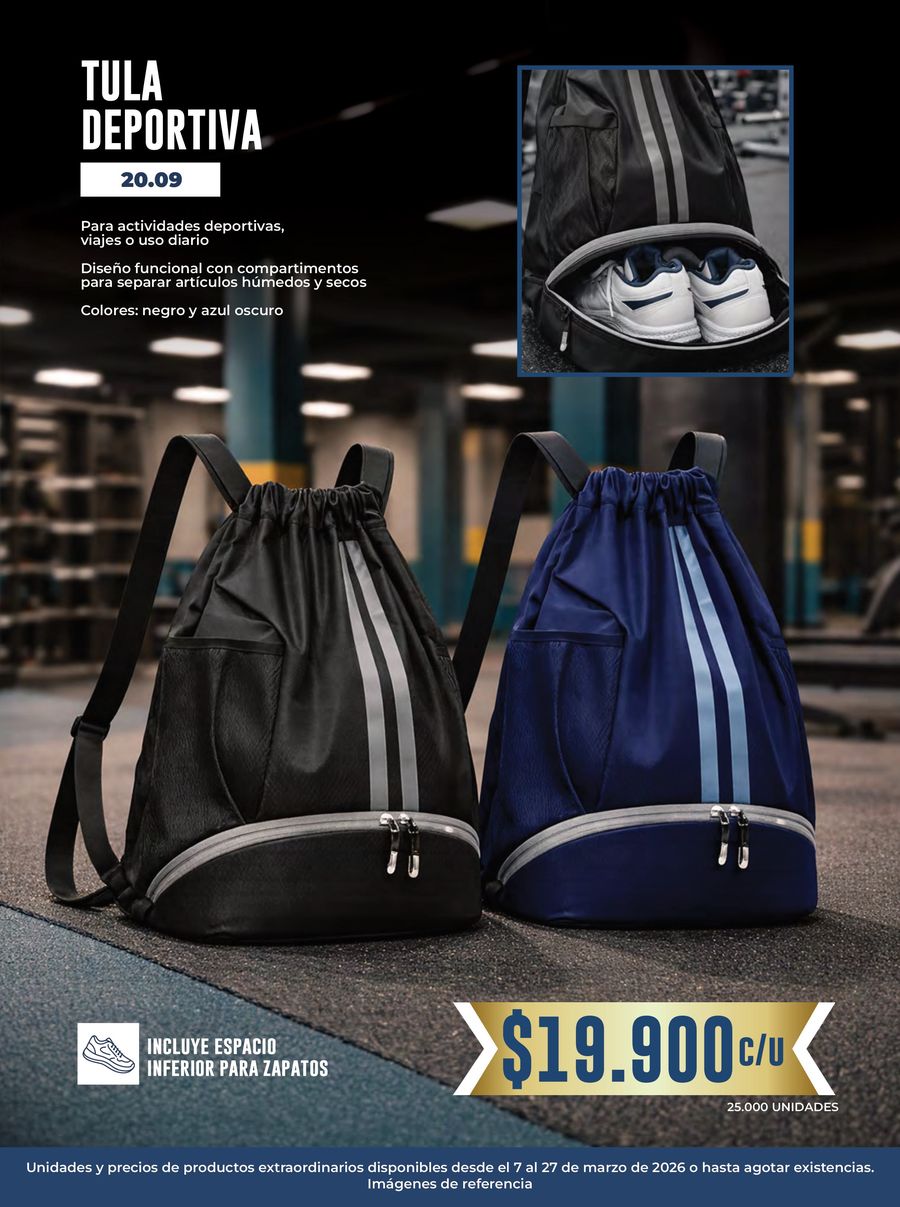 Ofertas de Tiendas D1 Colombia de 7 a 31 marzo 2026 TEMPORADA DE BIENESTAR Y DEPORTE