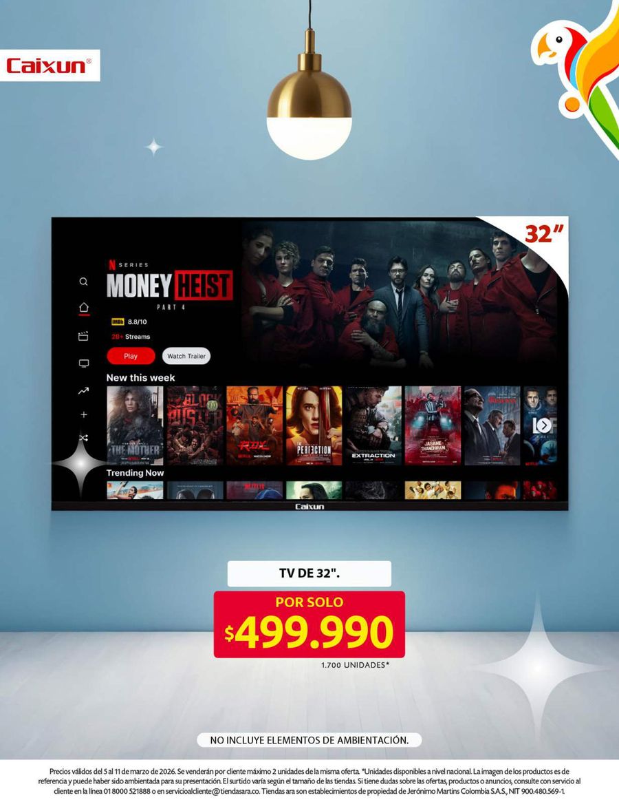 Offres Magasins Ara Colombie de 5 à 11 mars 2026 Promotions spéciales