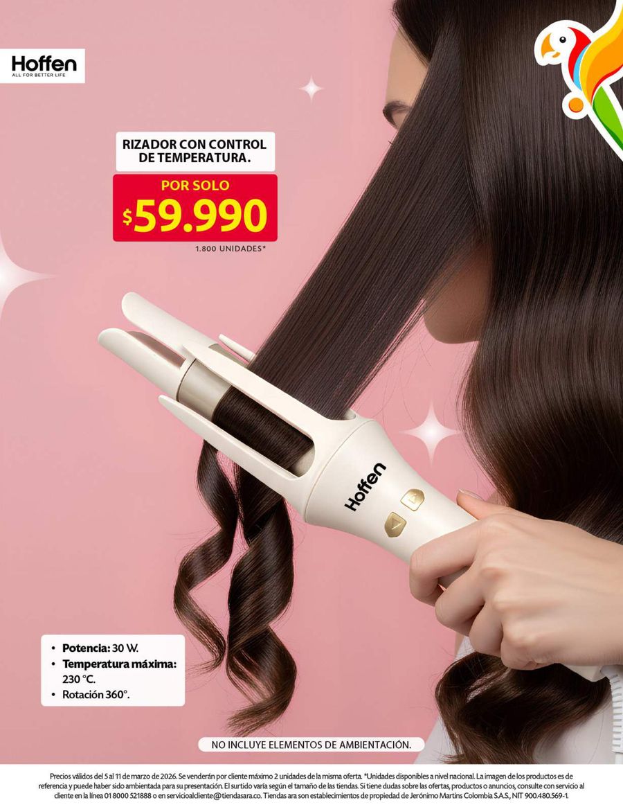 Offres Magasins Ara Colombie de 5 à 11 mars 2026 Promotions spéciales