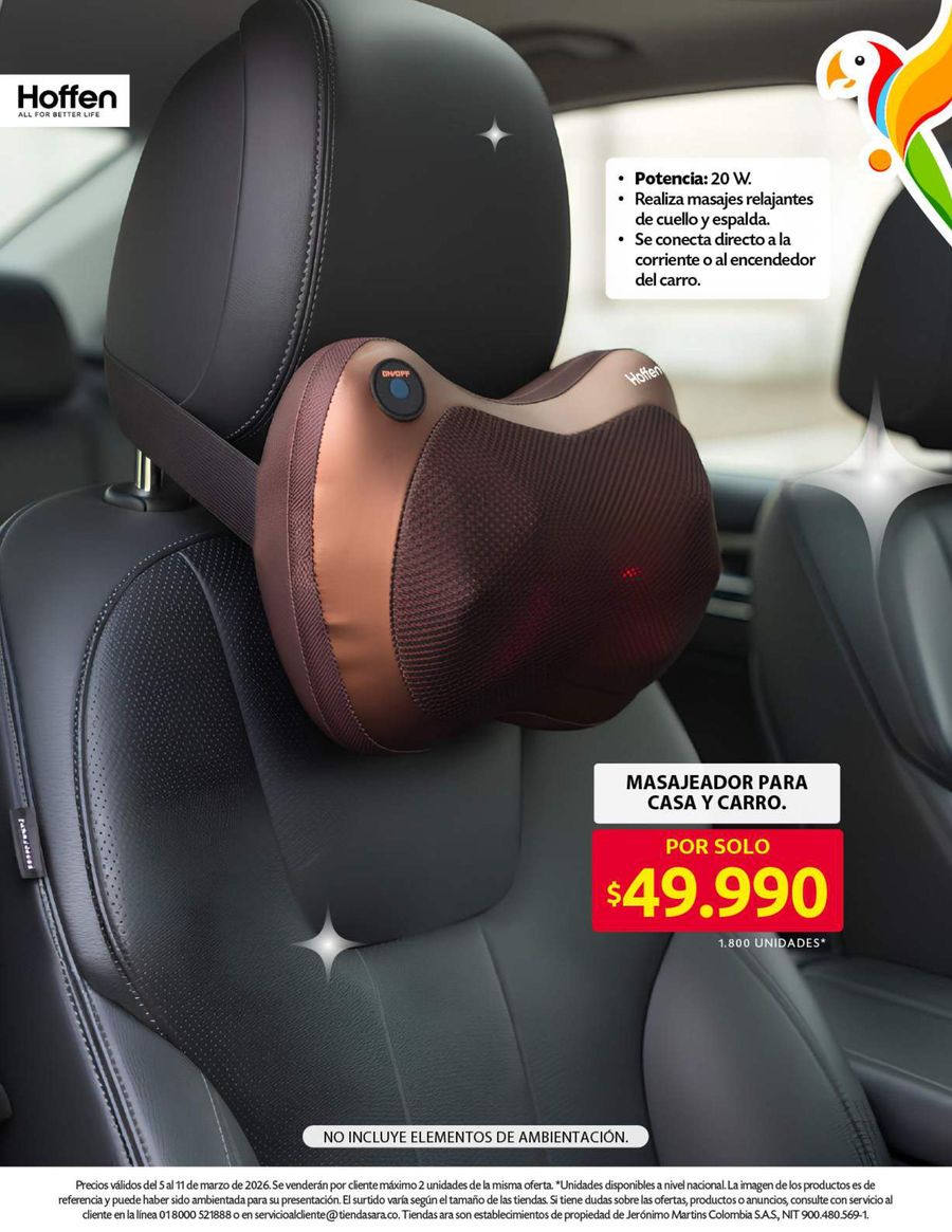 Offres Magasins Ara Colombie de 5 à 11 mars 2026 Promotions spéciales