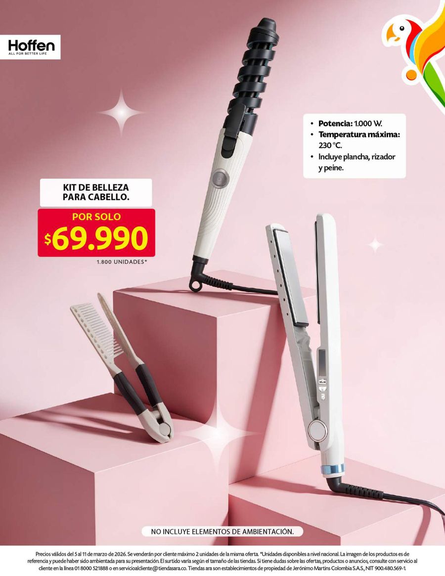 Offres Magasins Ara Colombie de 5 à 11 mars 2026 Promotions spéciales