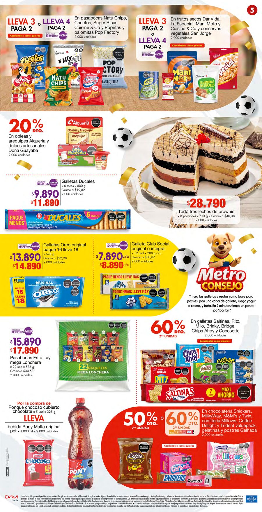 Ofertas de Tiendas Metro Colombia de 10 a 15 marzo 2026 Es Mas Mundial