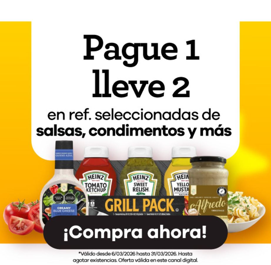 Éxito Colombia offers from 6 to 20 March 2026 Current promotions