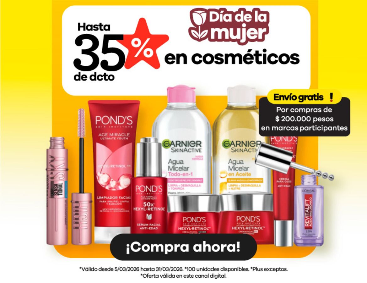 Ofertas de Éxito Colombia de 5 a 31 marzo 2026 Descubre ofertas atractivas