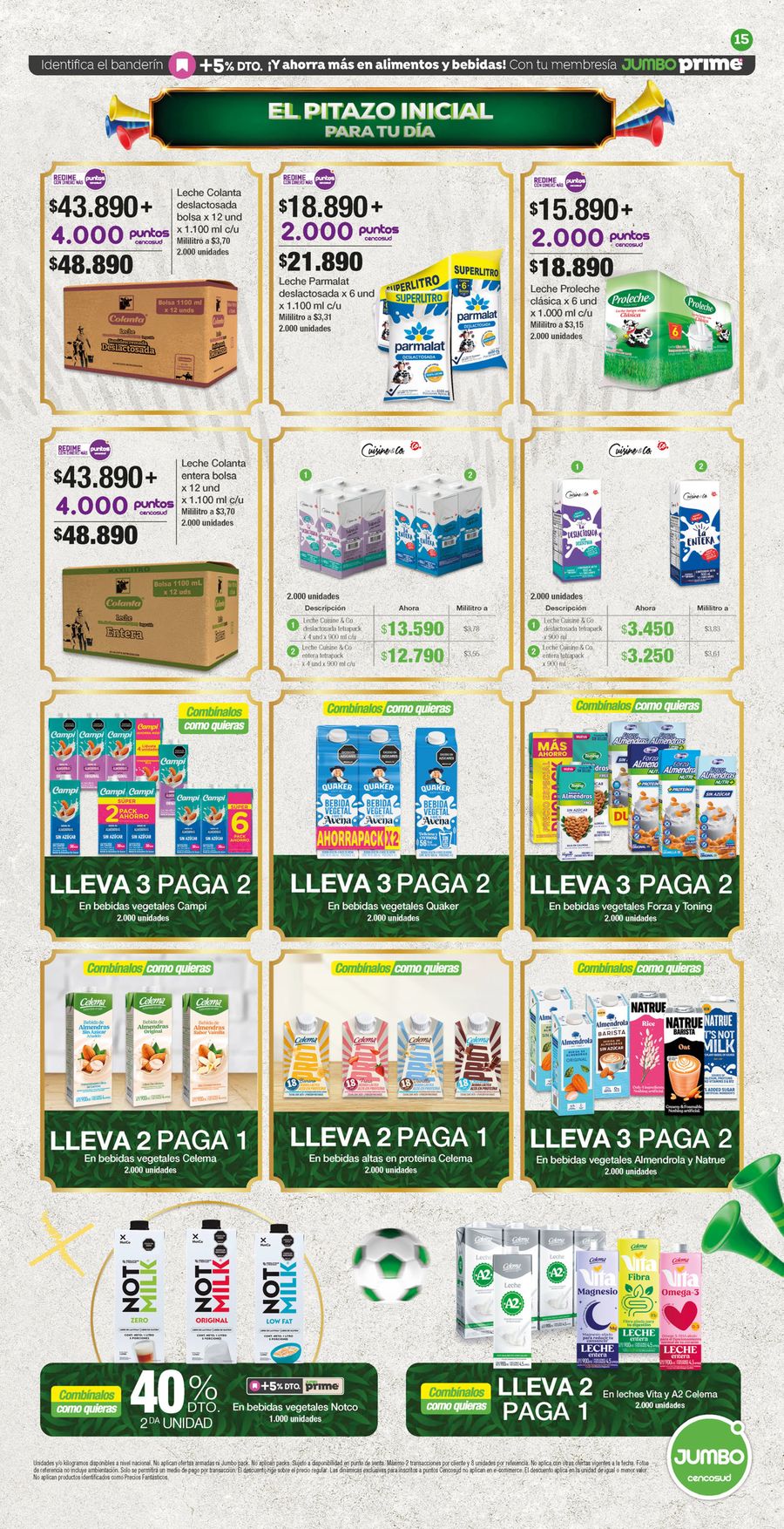 Ofertas de Tiendas Jumbo Colombia de 26 febrero a 15 marzo 2026 Catalogo extrapromo jumbo