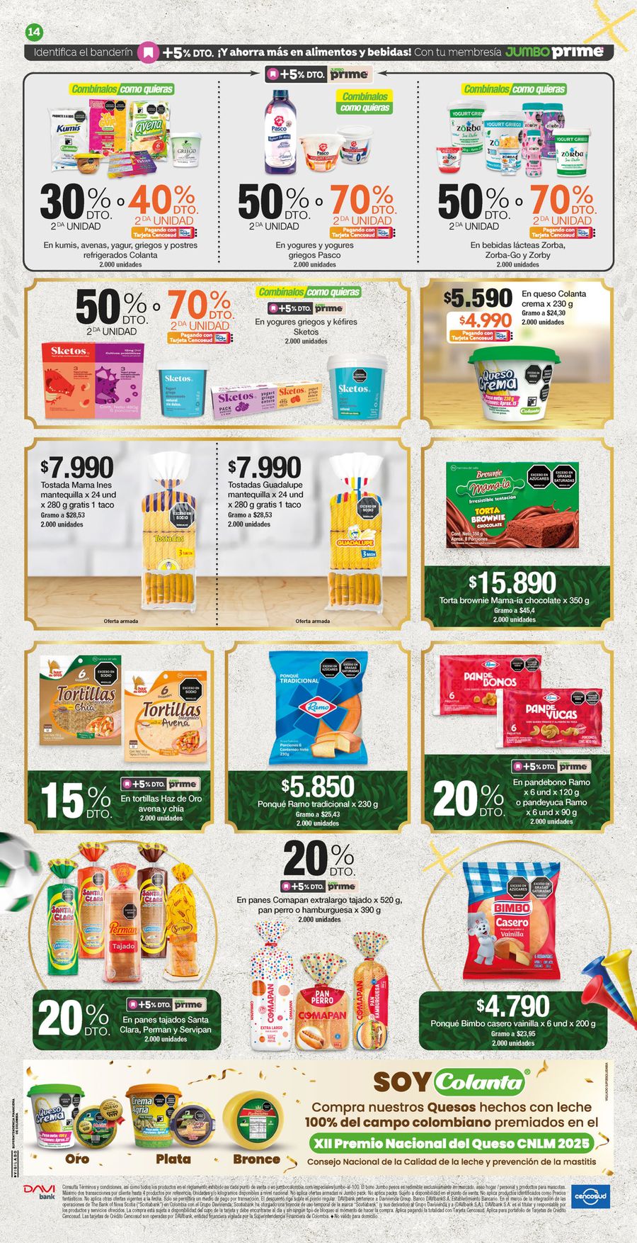 Ofertas de Tiendas Jumbo Colombia de 26 febrero a 15 marzo 2026 Catalogo extrapromo jumbo