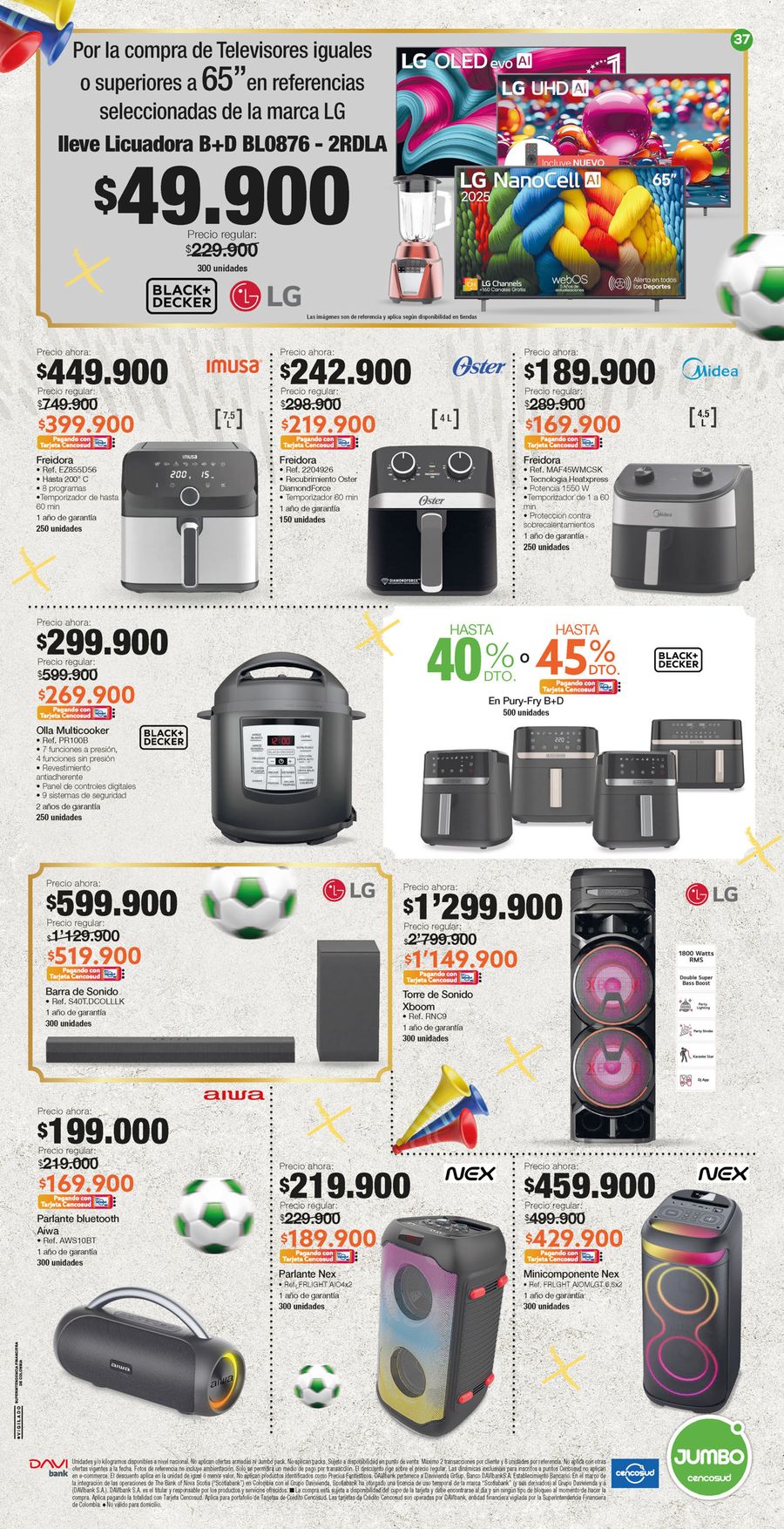 Ofertas de Tiendas Jumbo Colombia de 26 febrero a 15 marzo 2026 Catalogo extrapromo jumbo