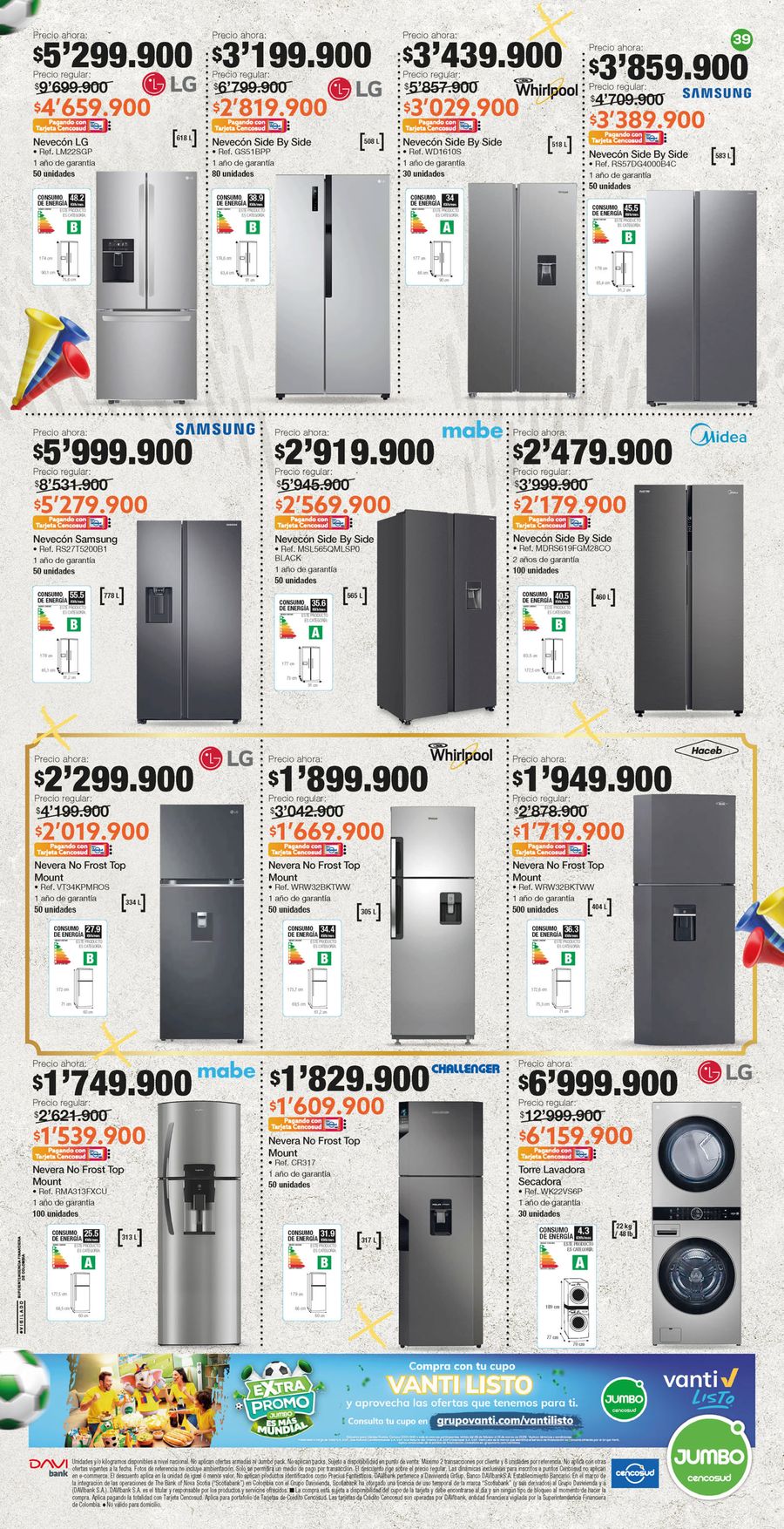 Ofertas de Tiendas Jumbo Colombia de 26 febrero a 15 marzo 2026 Catalogo extrapromo jumbo