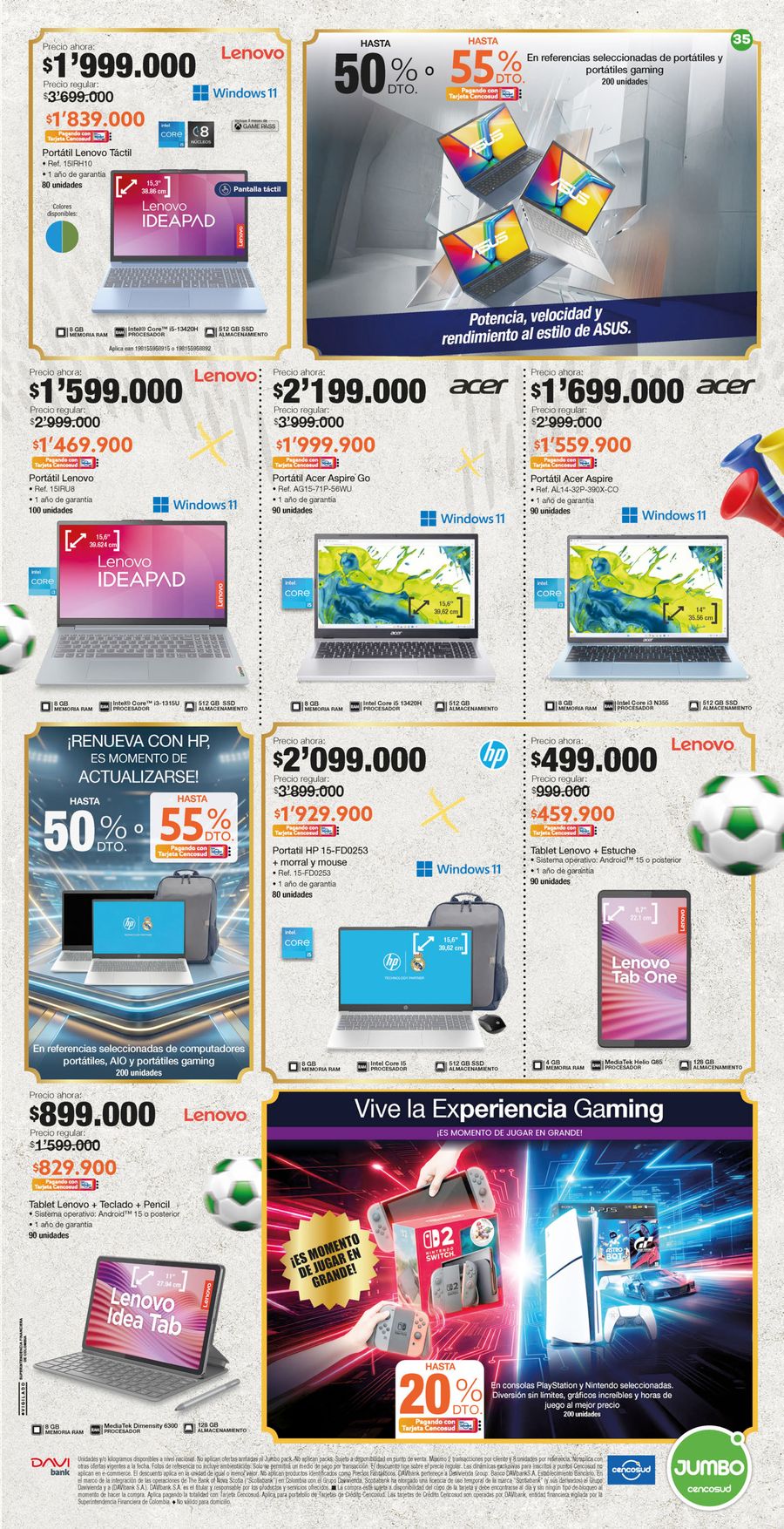 Ofertas de Tiendas Jumbo Colombia de 26 febrero a 15 marzo 2026 Catalogo extrapromo jumbo