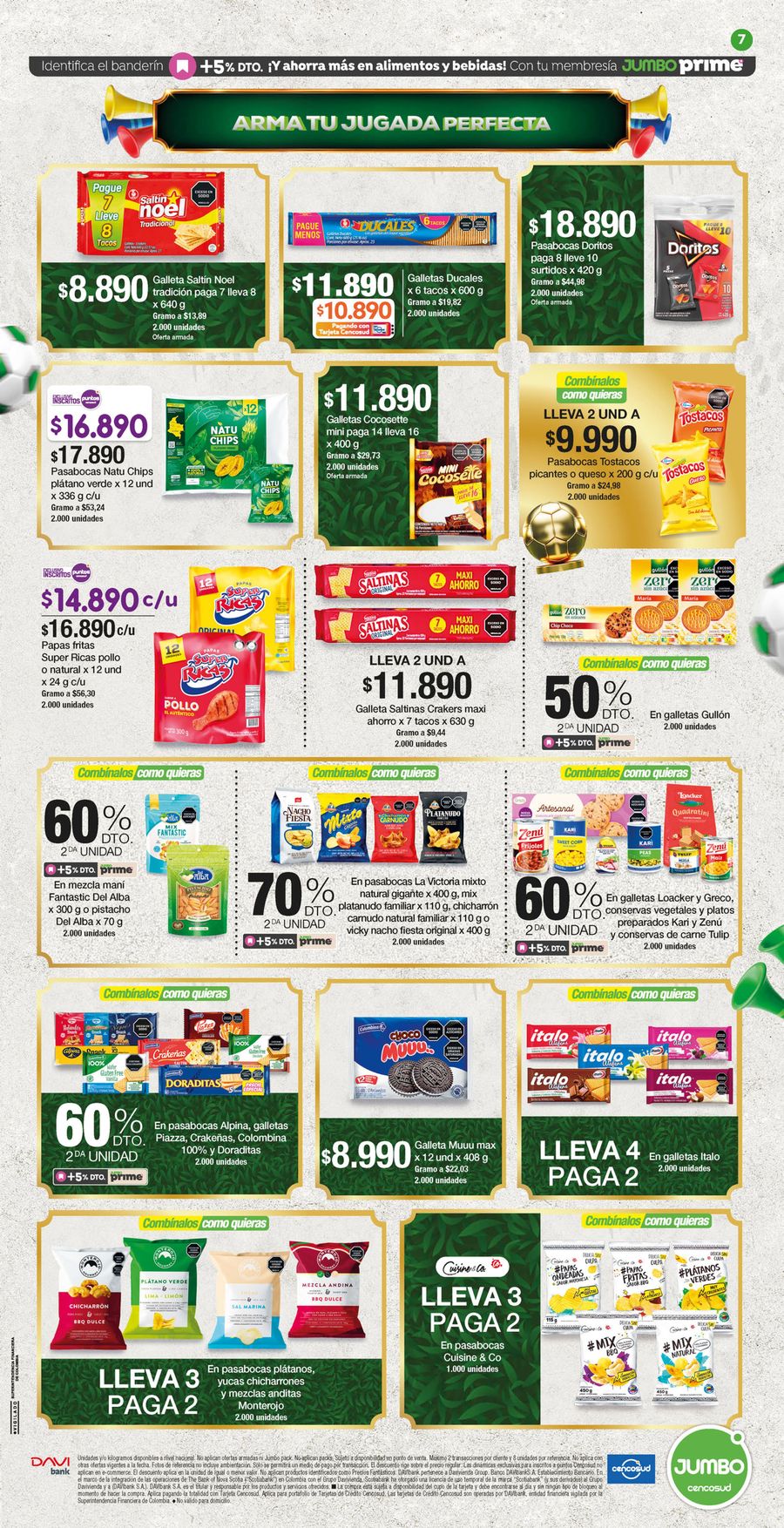 Ofertas de Tiendas Jumbo Colombia de 26 febrero a 15 marzo 2026 Catalogo extrapromo jumbo
