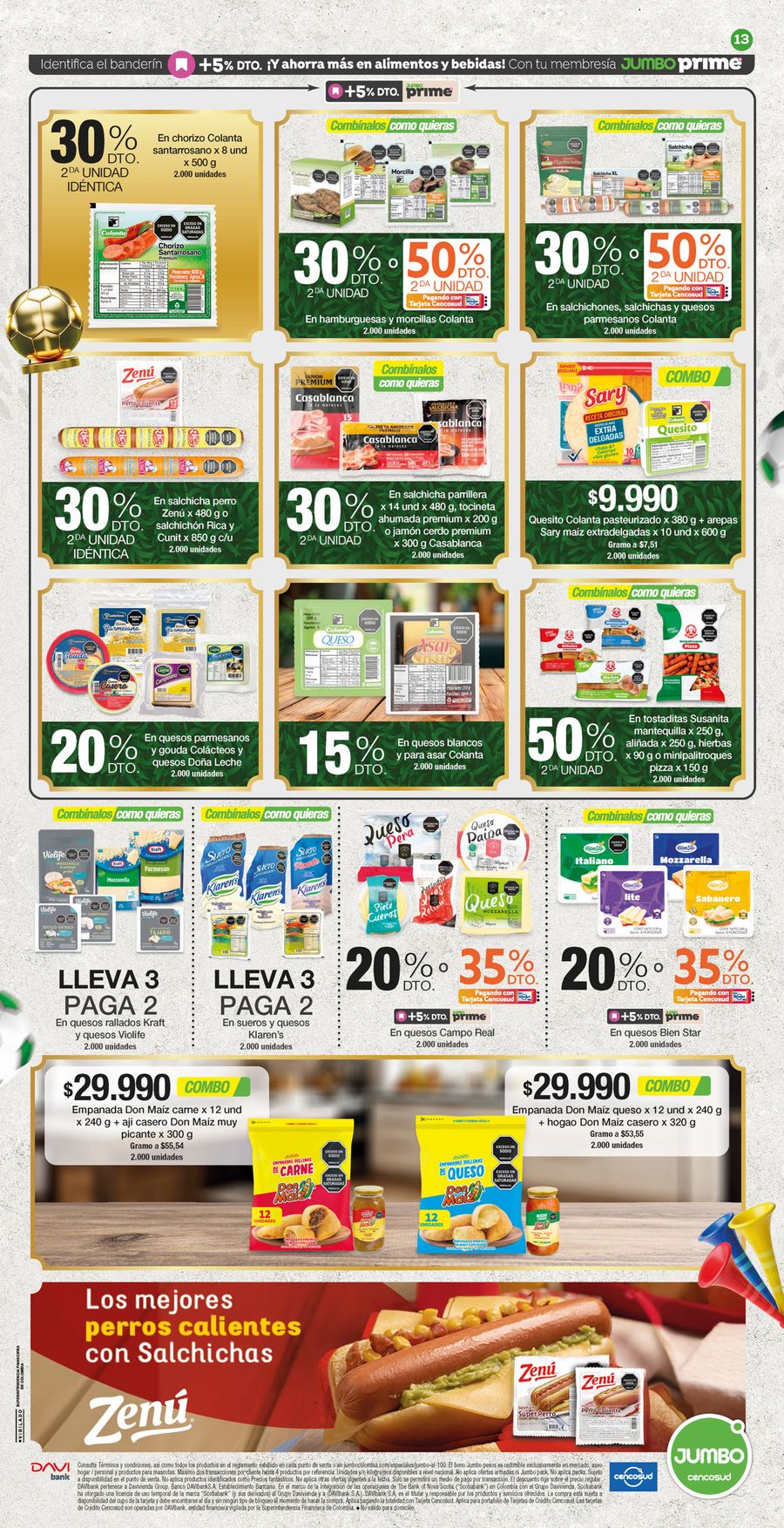 Ofertas de Tiendas Jumbo Colombia de 26 febrero a 15 marzo 2026 Catalogo extrapromo jumbo