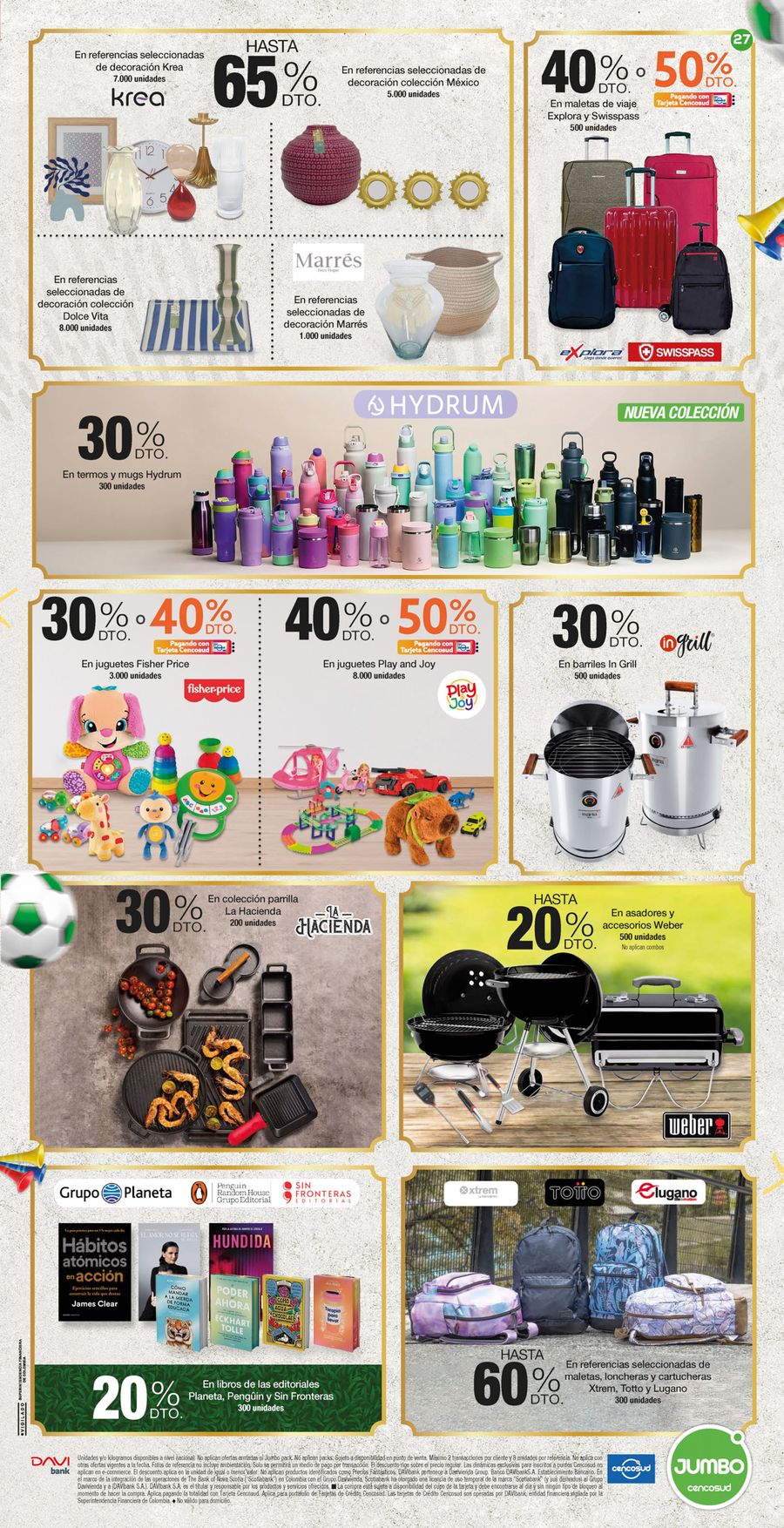 Ofertas de Tiendas Jumbo Colombia de 26 febrero a 15 marzo 2026 Catalogo extrapromo jumbo