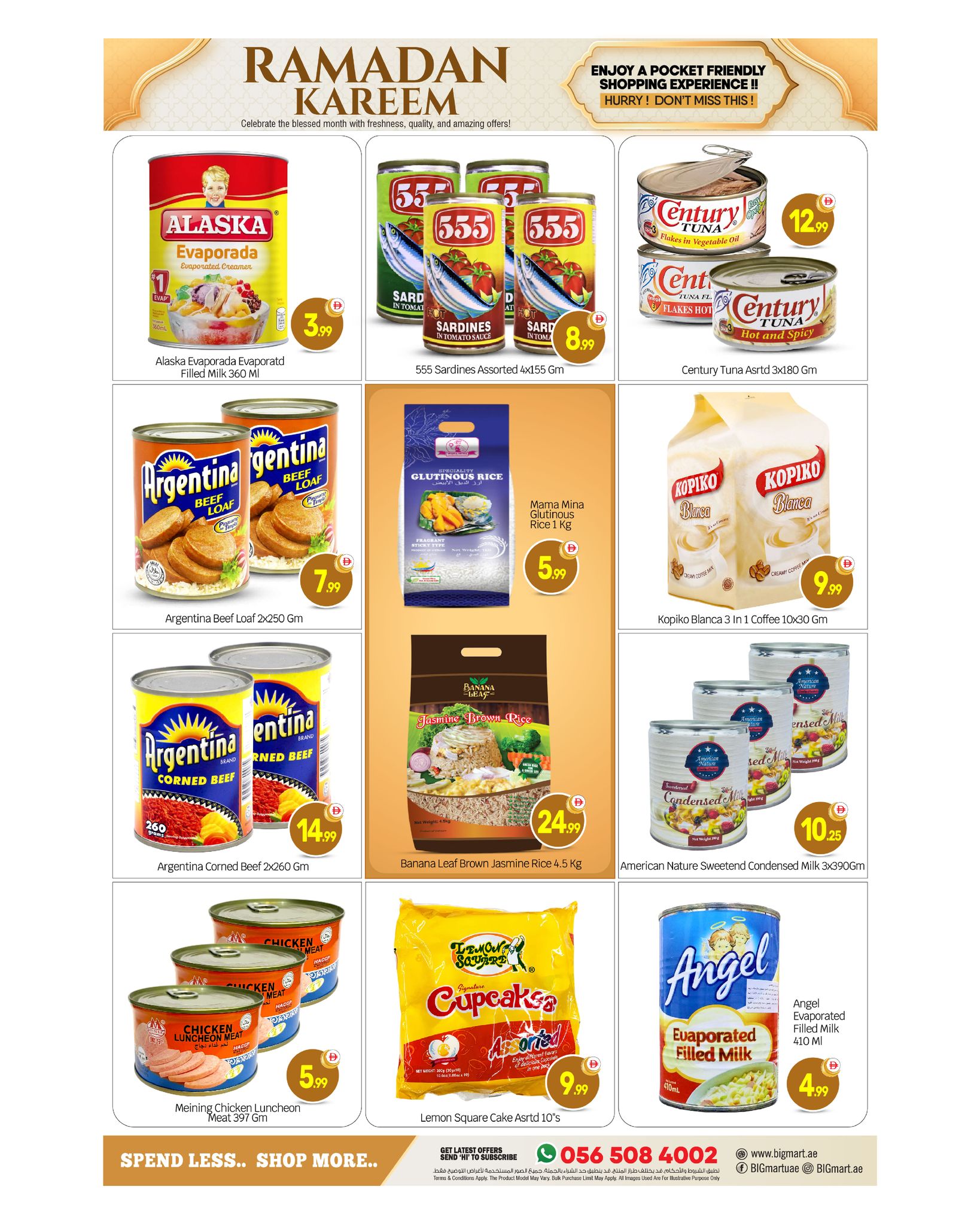 BIGmart offers in Abu Dhabi from 12 to 15 March 2026 Ramadan Kareem Offers