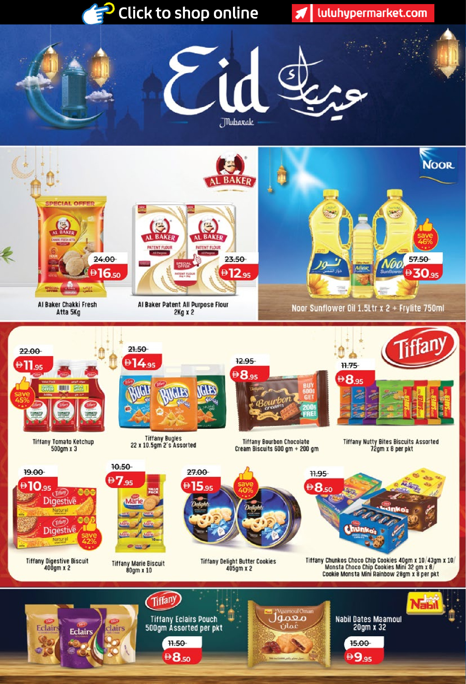 Lulu Hypermarkets offers in Abu Dhabi from 14 to 23 March 2026 Eid Savers