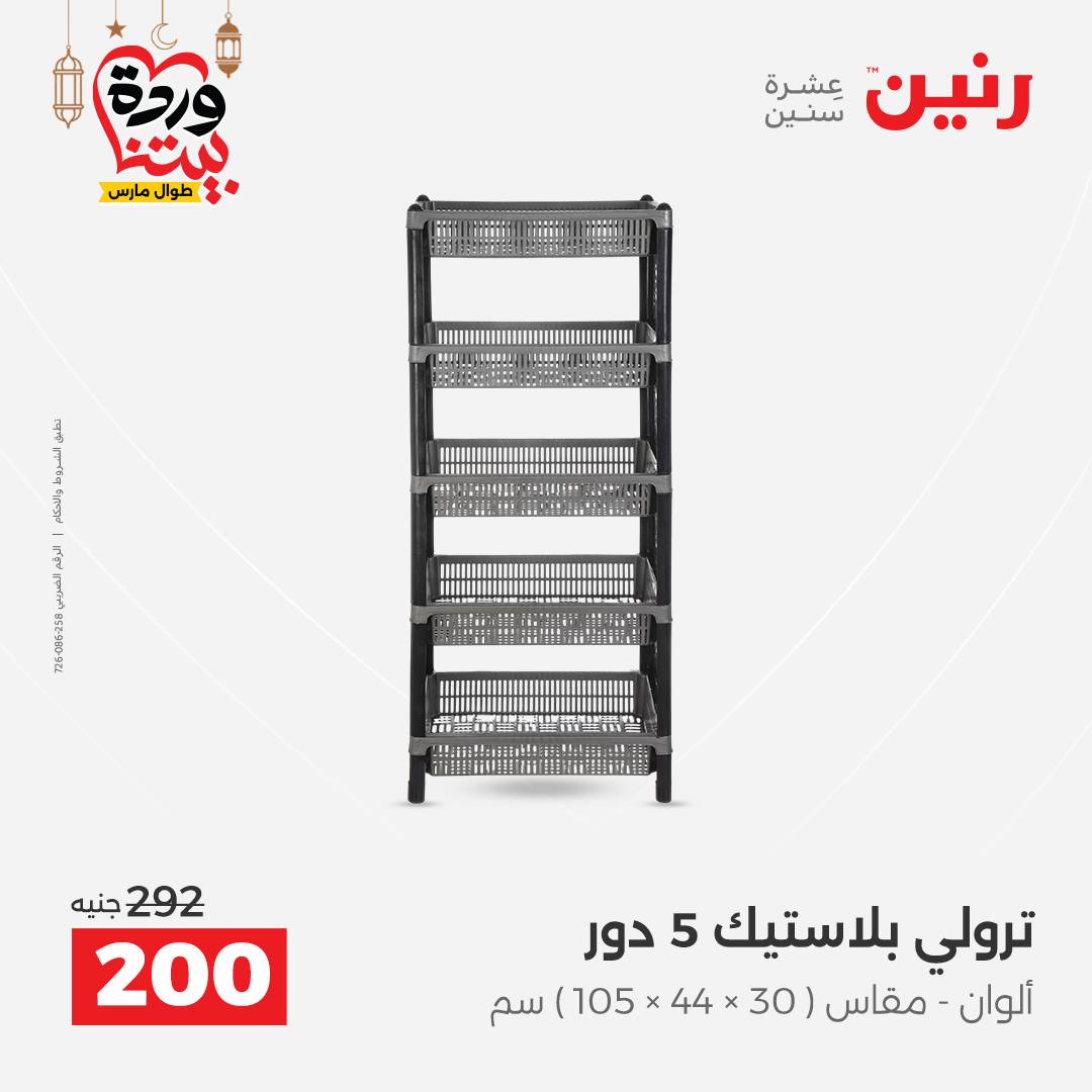 Offres Raneen Egypte de 15 à 16 mars 2026 Offres d'appareils de cuisine