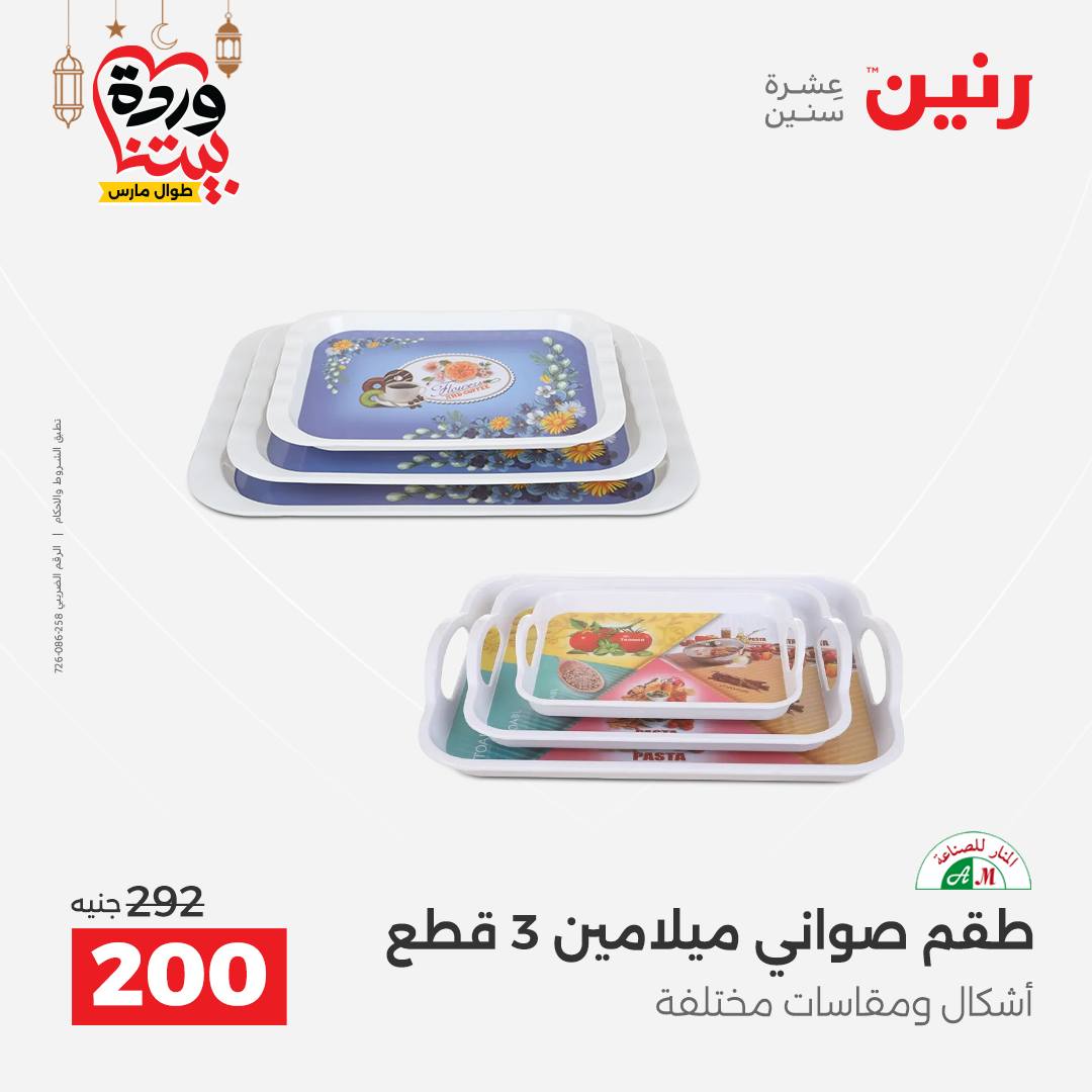 Offres Raneen Egypte de 15 à 16 mars 2026 Offres d'appareils de cuisine