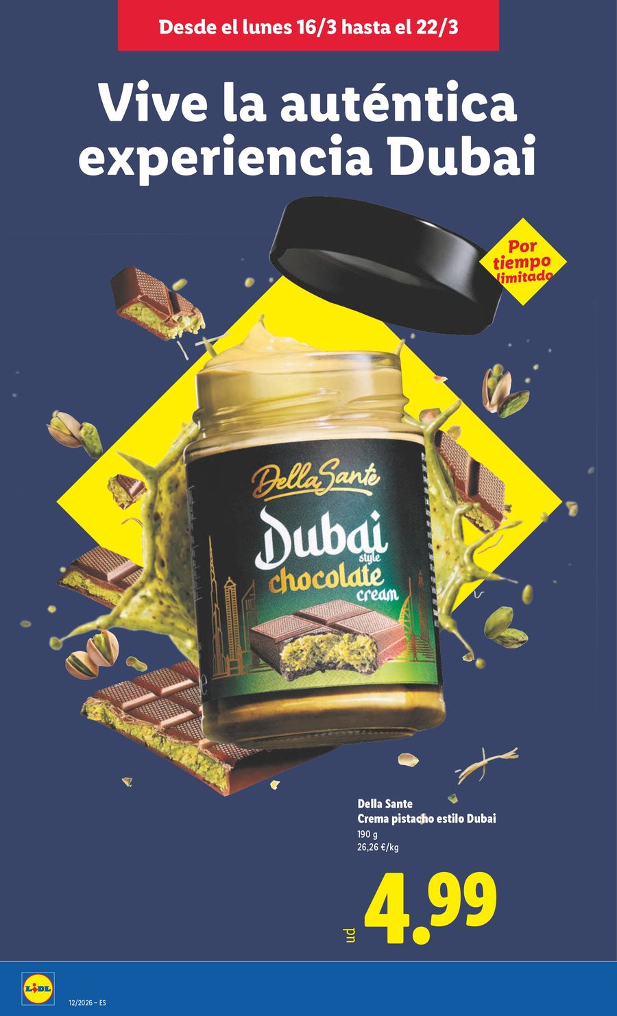 Ofertas de Lidl España de 16 a 22 marzo 2026 ofertas semanales