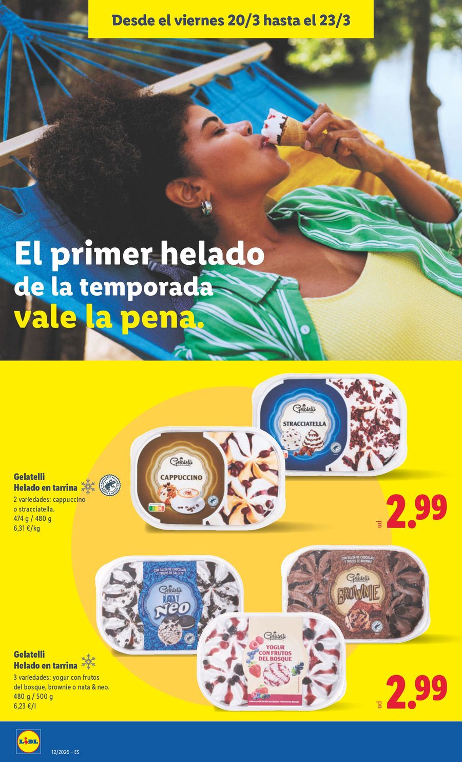 Ofertas de Lidl España de 16 a 22 marzo 2026 ofertas semanales