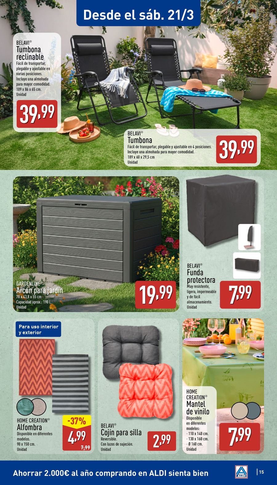 Offres ALDI Espagne de 16 à 22 mars 2026 Comme il coûte peu d'acheter bien !