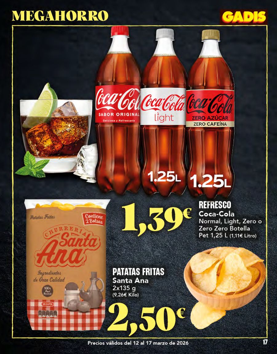 GADIS Spain offers from 12 to 17 March 2026 Gadis Megasavings