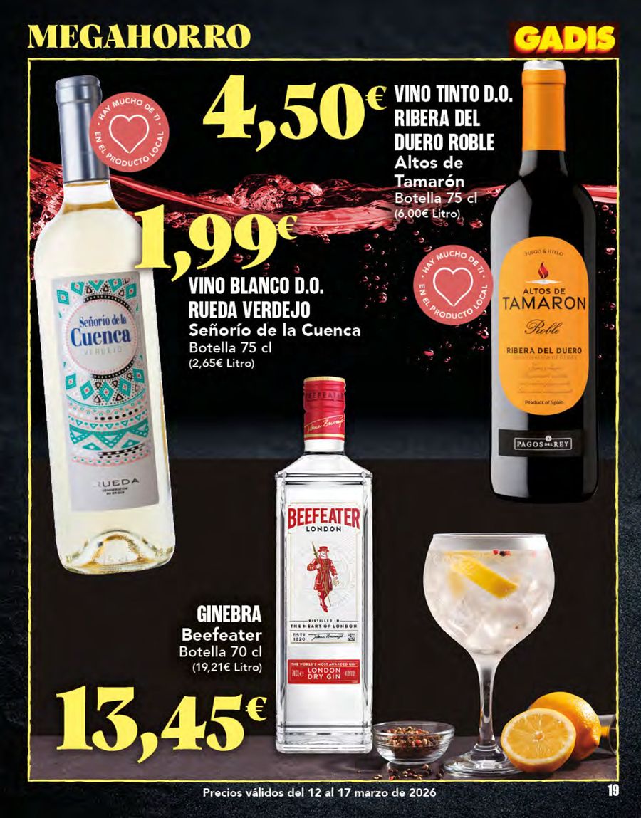 GADIS Spain offers from 12 to 17 March 2026 Gadis Megasavings