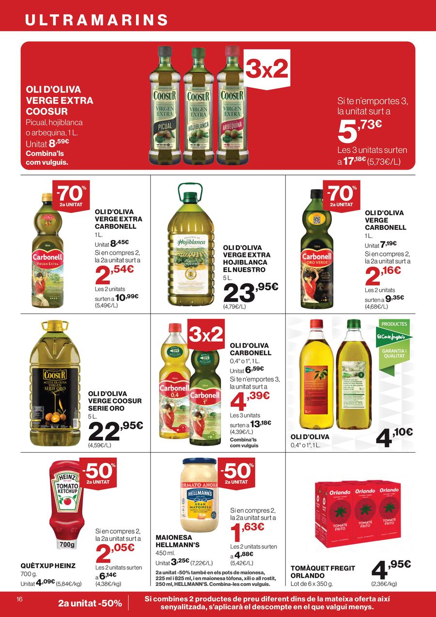 Hipercor Spain offers from 12 to 24 March 2026 -50% 2nd Unit on Thousands of Products