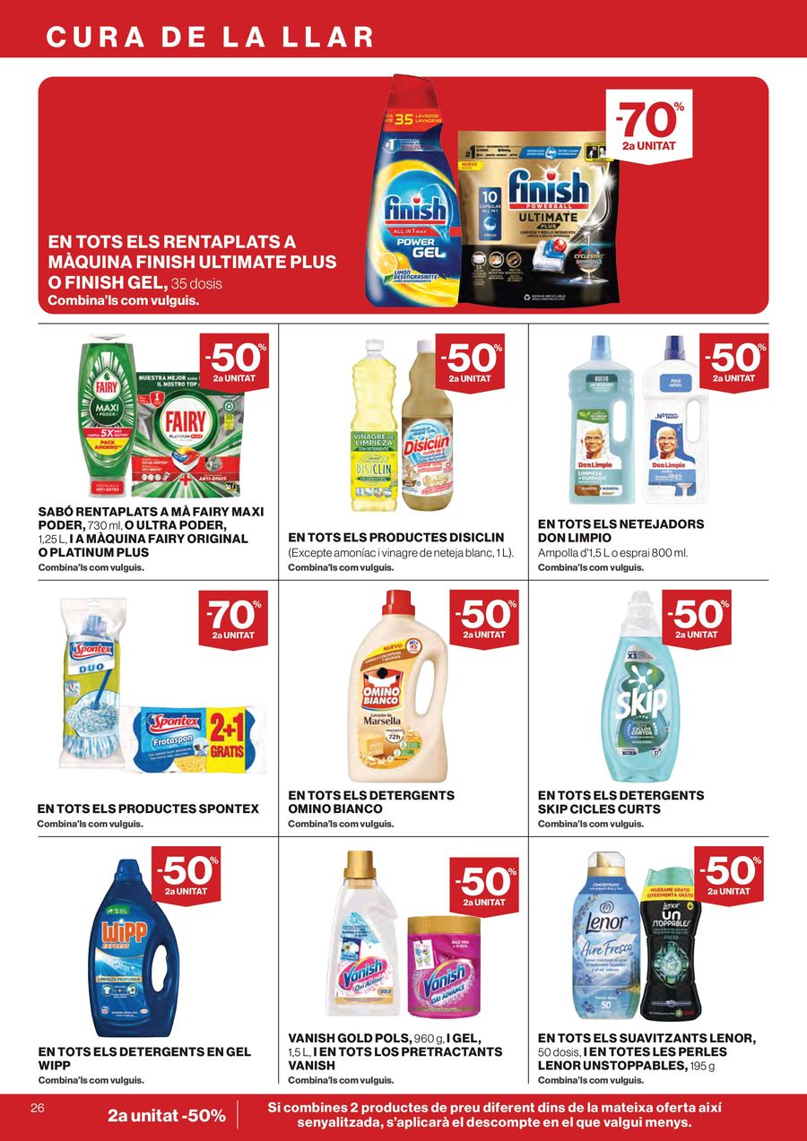 Hipercor Spain offers from 12 to 24 March 2026 -50% 2nd Unit on Thousands of Products