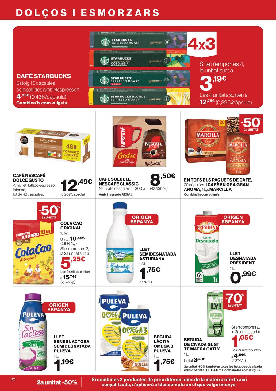 Hipercor Spain offers from 12 to 24 March 2026 -50% 2nd Unit on Thousands of Products